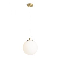 BOULDER 30 wisząca szkło przezroczyste/czarna 230V LED E27 15W