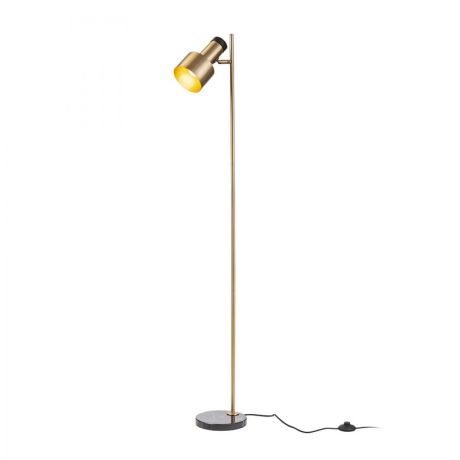 Przejdź do produktu DIVINA podłogowa mosiądz/decor czarny 230V E27 5W