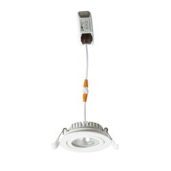 JADE DIMM TO WARM wpuszczana czarna 230V LED 6W 60° 3000 - 2000K
