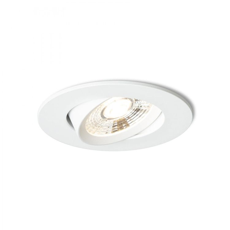 NEFRIT DIMM wpuszczana biała 230V LED 6W 36° 3000K