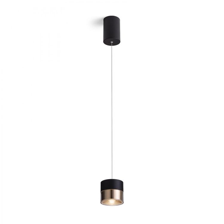 JUNIPER wisząca z regulacją wysokości biała chrom 230V LED 15W 36°  3000K