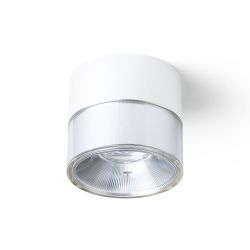 JUNIPER sufitowa biała chrom 230V LED 15W 36°  3000K