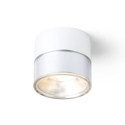 JUNIPER sufitowa biała chrom 230V LED 15W 36°  3000K