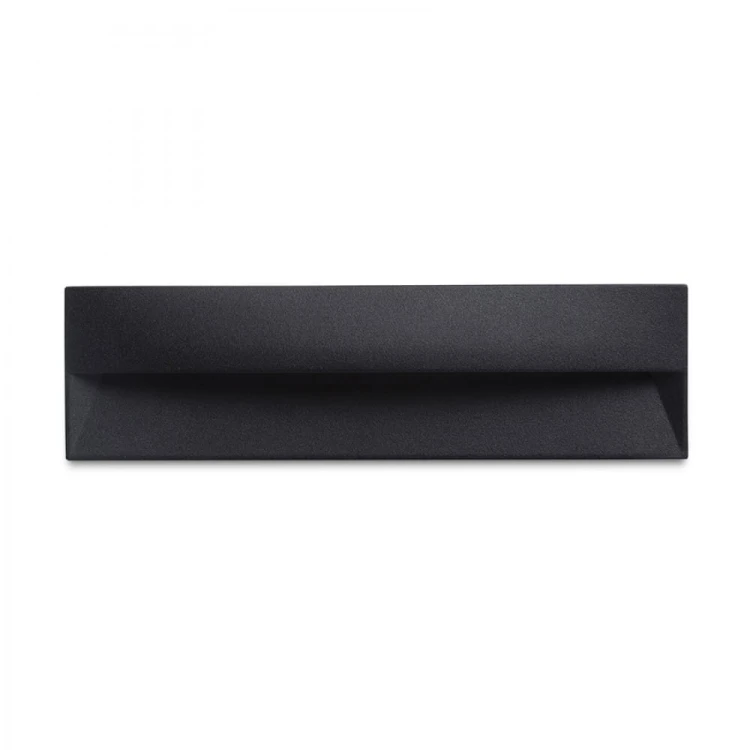 REP 18 wpuszczana czarna 230V LED 6W IP65 3000K