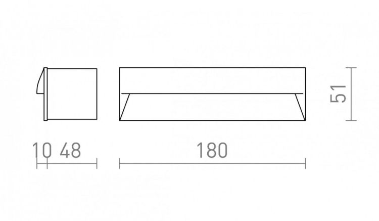 REP 18 wpuszczana biała 230V LED 6W IP65 3000K