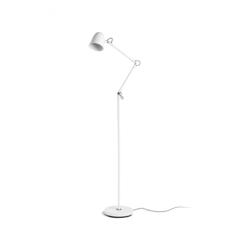 DANNY podłogowa czarna mosiądz 230V LED E14 5W