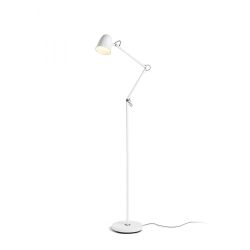 DANNY podłogowa biała nikiel mat 230V LED E14 5W