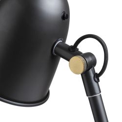 DANNY stołowa biała nikiel mat 230V LED E14 5W