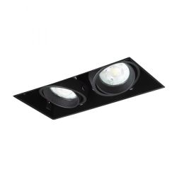 ELECTRA II GU10 frameless czarna 230V LED GU10 8W