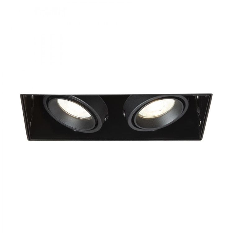 ELECTRA II GU10 frameless czarna 230V LED GU10 8W