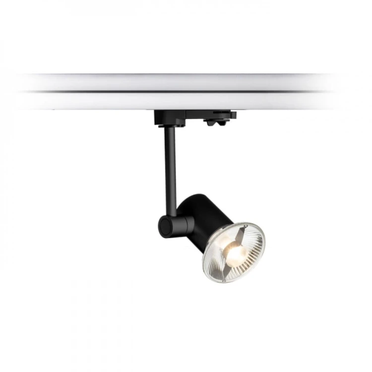 FAX do szyny  3-faz czarna  230V LED GU10 12W