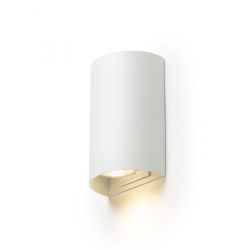 CAPRI R ścienna  brąz szczotkowany 230V LED GU10 2x9W