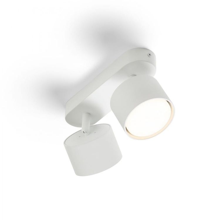 PIXEL II natynkowa czarna 230V LED GX53 2x7W