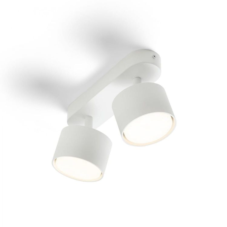 PIXEL II natynkowa biała  230V LED GX53 2x7W