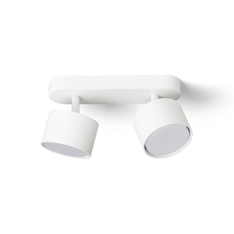 PIXEL II natynkowa biała  230V LED GX53 2x7W