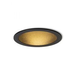 ORCO wpuszczana czarna 230V LED GU10 9W