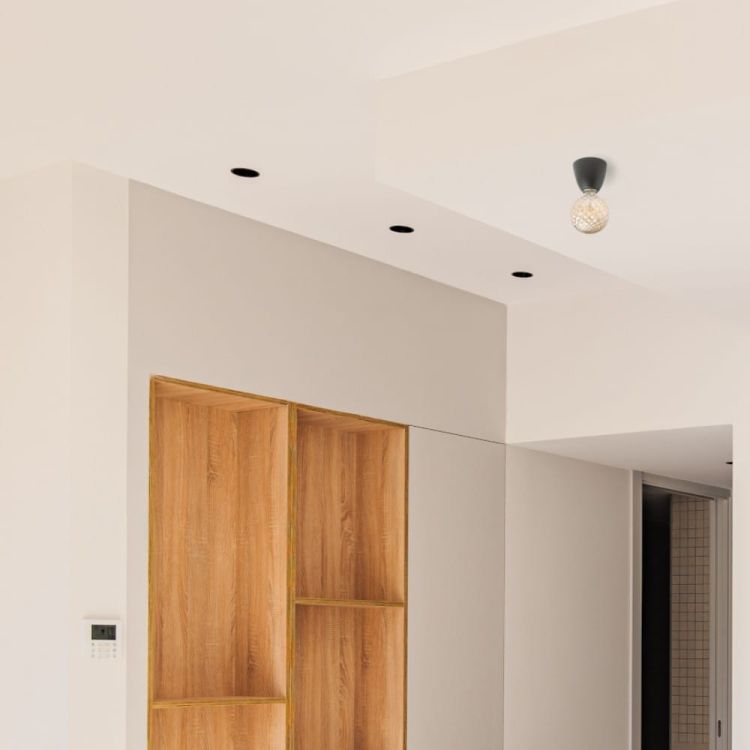 ORCO wpuszczana czarna 230V LED GU10 9W
