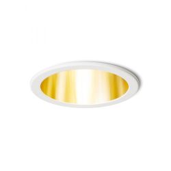 ORCO wpuszczana biała/złota 230V LED GU10 9W