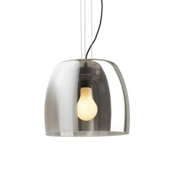 ORLANDO 35 wisząca szkło przezroczyste/czarna 230V LED E27 24W