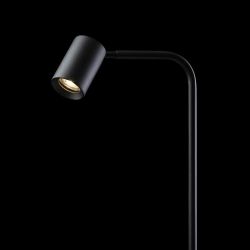 FLYNN I podłogowa czarna 230V LED GU10 9W
