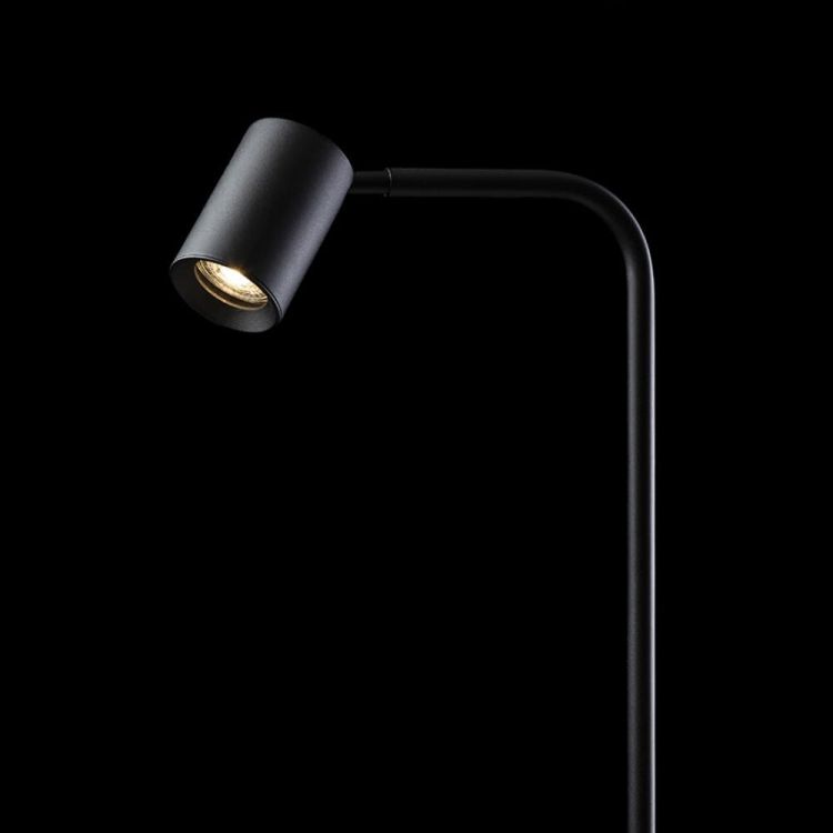 FLYNN I podłogowa czarna 230V LED GU10 9W