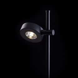 KATONA podłogowa na klinie czarna  230V LED 7W 70° IP54  3000K
