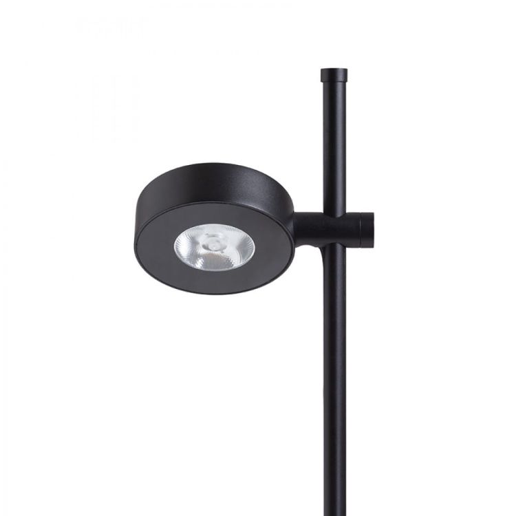 KATONA podłogowa na klinie czarna  230V LED 7W 70° IP54  3000K