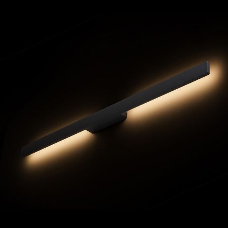 Przejdź do produktu BONAREA 104 ścienna czarna akryl satynowy 230V LED 18W 120° IP54  3000K