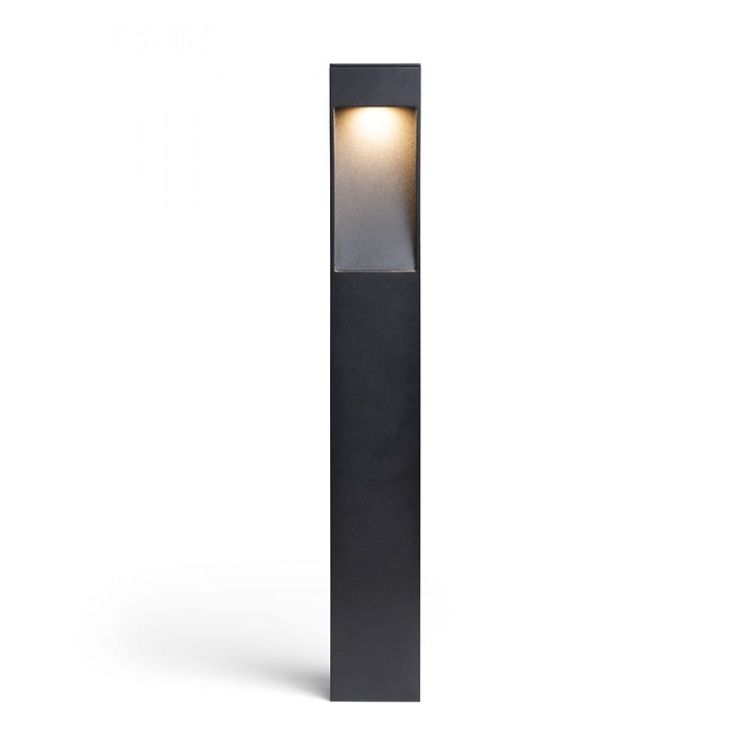 TORIN 60 podłogowa czarna  230V LED 7W IP65  3000K