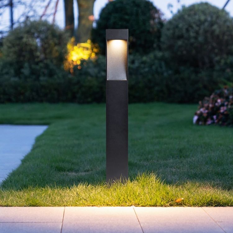 TORIN 60 podłogowa jasno szara  230V LED 7W IP65  3000K