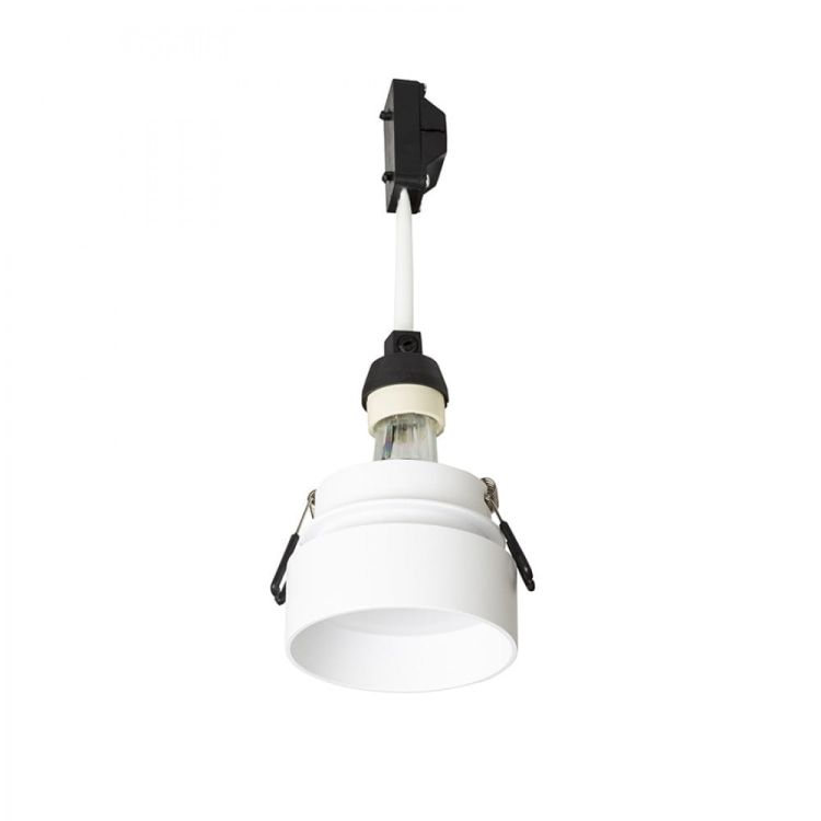 TORD wpuszczana biała 230V LED GU10 9W