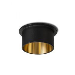 ORTA wpuszczana czarna/złota 230V LED GU10 9W