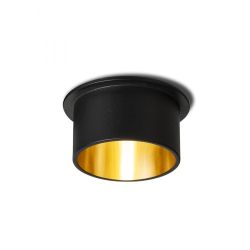 ORTA wpuszczana czarna 230V LED GU10 9W