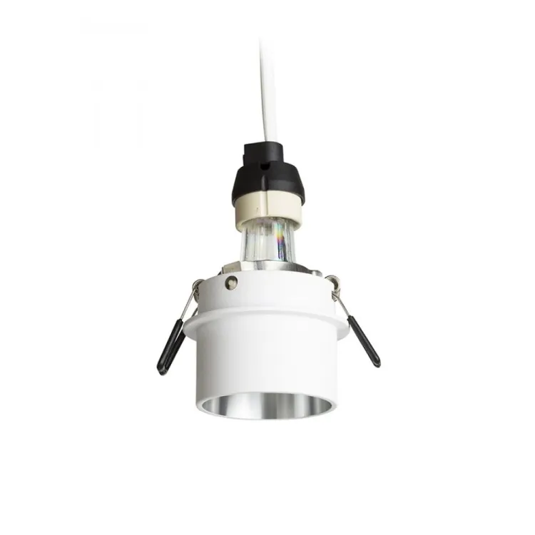 ORTA wpuszczana biała/złota 230V LED GU10 9W