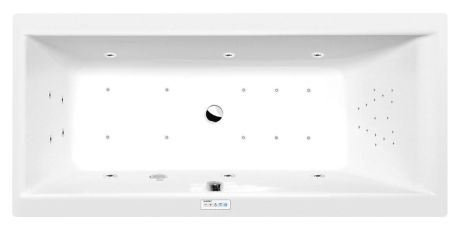 Przejdź do produktu CLEO wanna z hydromasażem, 150x75x48cm, Highline Hydro-Air, chrom