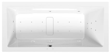 Przejdź do produktu MARLENE wanna z hydromasażem, 170x80x48cm, Attraction Hydro-Air, chrom