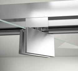 SIGMA SIMPLY drzwi prysznicowe obrotowe 900 mm, szkło Brick
