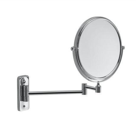 Przejdź do produktu GAIA wiszące lusterko kosmetyczne, średnica 180mm, dwustronne, chrom