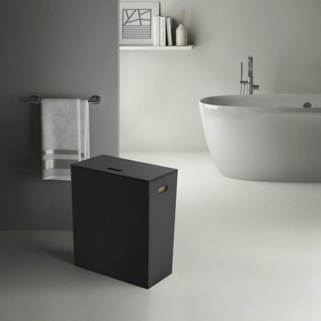 Przejdź do produktu LUXURY kosz na bieliznę 49,5x61,8x29cm, czarny