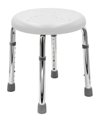 Przejdź do produktu HANDICAP taboret łazienkowy, średnica 45cm, biały