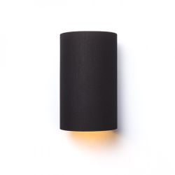 RON W 15/25 ścienna Polycotton czarna/białe PCV 230V LED E27 15W