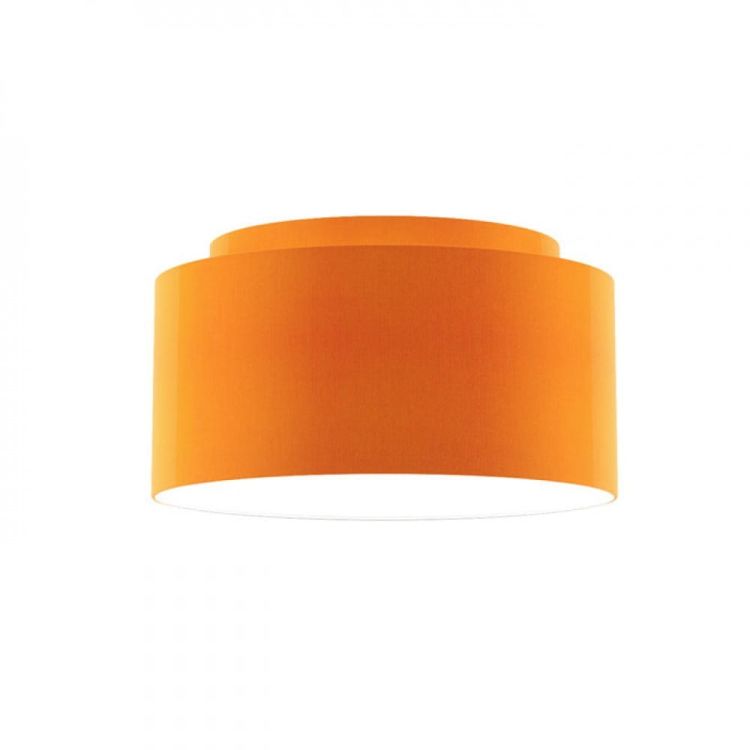 DOUBLE 55/30 abażur Polycotton czarna/białe PCV max. 23W