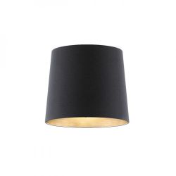 CONNY 35/30 abażur podłogowy Polycotton czarna/białe PCV max. 23W