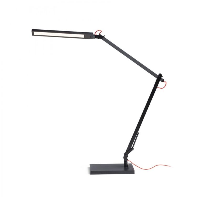 NORMA DIMM stołowa czarna/czerwona 230V LED 10W 100° 3000K 4000K 6500K