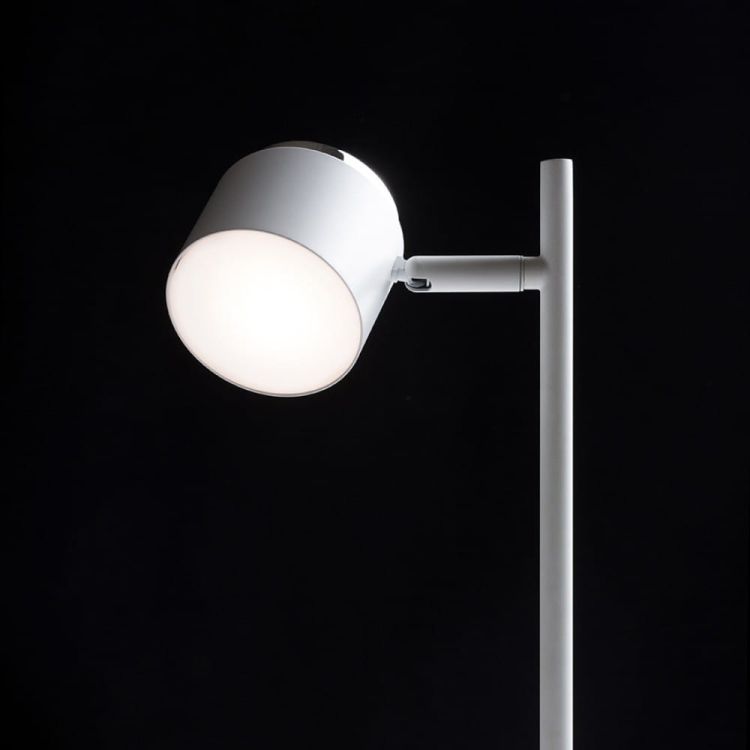 NOVA stołowa czarna chrom/akryl mleczny 230V LED 4.2W 3000K