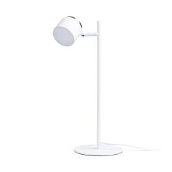 NOVA stołowa czarna chrom/akryl mleczny 230V LED 4.2W 3000K