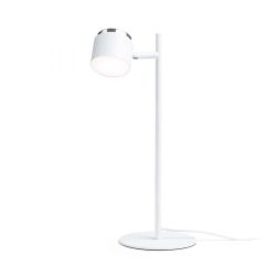 NOVA stołowa biała chrom/akryl mleczny 230V LED 4.2W 3000K