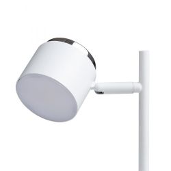 NOVA stołowa biała chrom/akryl mleczny 230V LED 4.2W 3000K