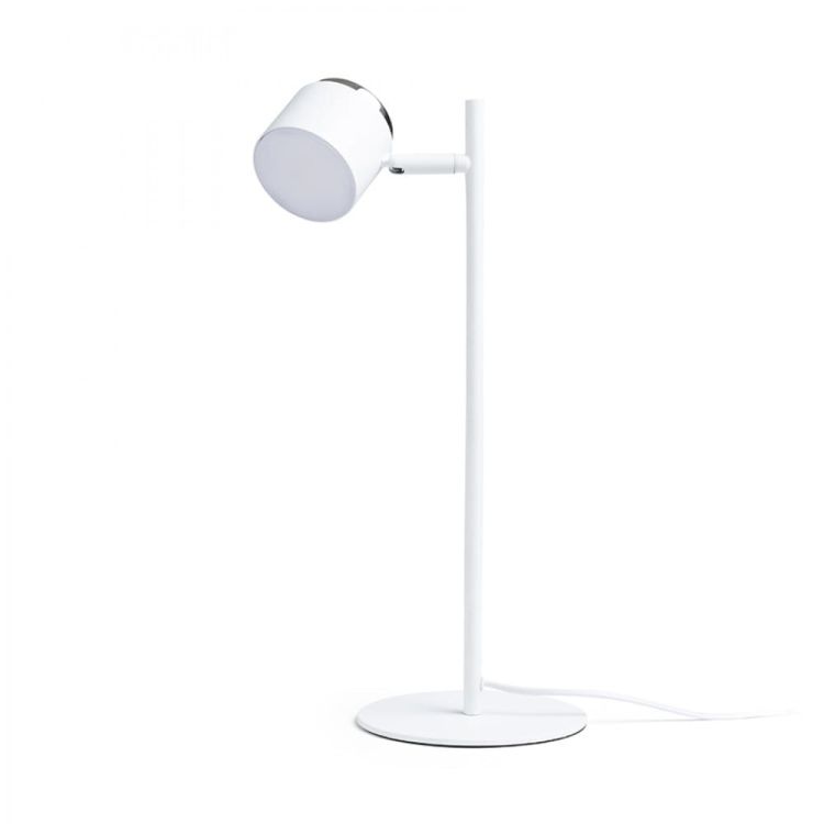 NOVA stołowa biała chrom/akryl mleczny 230V LED 4.2W 3000K