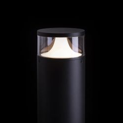BRENDA 60 podłogowa czarna 230V LED LED 9W IP65 3000K